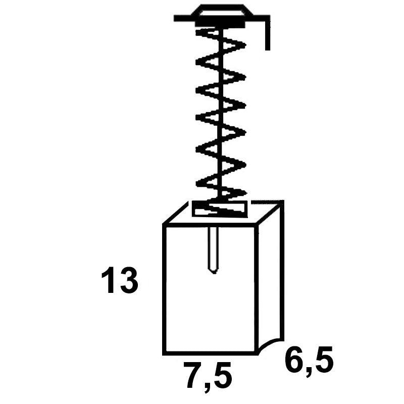 Set perii colectoare pentru HITACHI / HIKOKI 999021, 999084, 999070 Set perii colectoare pentru HITACHI / HIKOKI 999021, 999084, 999070